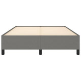 Giroletto senza Materasso Grigio Scuro 140x200 cm Tessuto