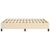 Giroletto senza Materasso Crema 140x200 cm in Tessuto