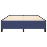 Giroletto senza Materasso Blu 140x200 cm in Tessuto