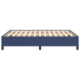 Giroletto senza Materasso Blu 140x200 cm in Tessuto