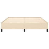 Giroletto senza Materasso Crema 160x200 cm in Tessuto