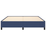 Giroletto senza Materasso Blu 160x200 cm in Tessuto