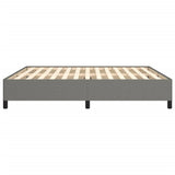 Giroletto senza Materasso Grigio Scuro 180x200 cm Tessuto