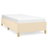Giroletto senza Materasso Crema 80x200 cm in Tessuto