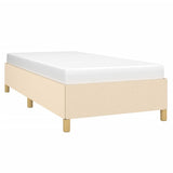 Giroletto senza Materasso Crema 80x200 cm in Tessuto