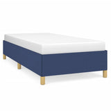 Giroletto senza Materasso Blu 80x200 cm in Tessuto