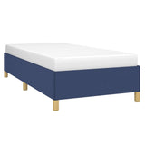 Giroletto senza Materasso Blu 80x200 cm in Tessuto