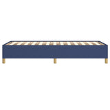 Giroletto senza Materasso Blu 80x200 cm in Tessuto