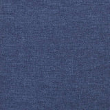 Giroletto senza Materasso Blu 80x200 cm in Tessuto