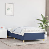 Giroletto senza Materasso Blu 80x200 cm in Tessuto
