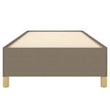 Giroletto senza Materasso Tortora 90x190 cm Tessuto