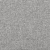 Giroletto senza Materasso Grigio Chiaro 200x200 cm Tessuto