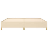 Giroletto senza Materasso Crema 200x200 cm in Tessuto