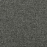 Giroletto senza Materasso Grigio Scuro 120x200 cm Tessuto