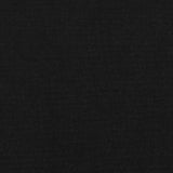 Giroletto senza Materasso Nero 200x200 cm in Tessuto