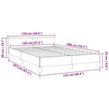 Giroletto senza Materasso Verde Scuro 120x200 cm in Velluto