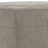 Panca Grigio chiaro 100x35x41 cm in Velluto