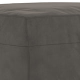 Panca Grigio Scuro 100x35x41 cm in Velluto