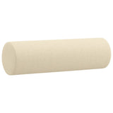 Cuscini Decorativi 2 pz Crema 15x50 cm in Tessuto
