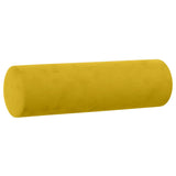 Cuscini Decorativi 2 pz Giallo 15x50 cm in Velluto