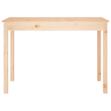 Tavolo da Pranzo 110x55x75 cm in Legno Massello di Pino