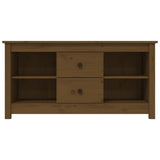 Mobile Porta TV Ambra 103x36,5x52 cm in Legno Massello di Pino