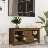 Mobile Porta TV Ambra 103x36,5x52 cm in Legno Massello di Pino
