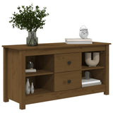 Mobile Porta TV Ambra 103x36,5x52 cm in Legno Massello di Pino