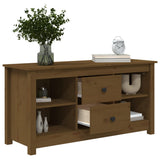 Mobile Porta TV Ambra 103x36,5x52 cm in Legno Massello di Pino