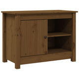 Mobile Porta TV ambra 70x36,5x52 cm in Legno Massello di Pino