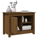 Mobile Porta TV ambra 70x36,5x52 cm in Legno Massello di Pino