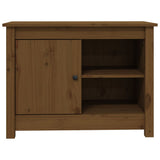 Mobile Porta TV ambra 70x36,5x52 cm in Legno Massello di Pino