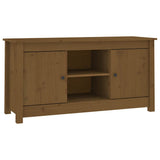 Mobile Porta TV Ambra 103x36,5x52 cm in Legno Massello di Pino
