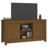Mobile Porta TV Ambra 103x36,5x52 cm in Legno Massello di Pino
