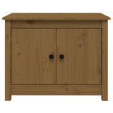 Tavolino da Salotto ambra 71x49x55 cm in Legno Massello di Pino