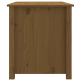 Tavolino da Salotto ambra 71x49x55 cm in Legno Massello di Pino