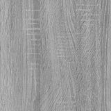 Libreria grigio sonoma 40x33x70,5cm Legno truciolato e Acciaio