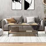 Tavolino da Salotto Rovere Sonoma 80x50x40 cm Legno truciolato