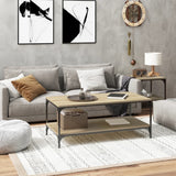 Tavolino da Salotto Rovere Sonoma 80x50x40 cm Legno truciolato