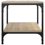 Tavolini 2pz rovere sonoma 40x40x40 cm in Legno truciolato