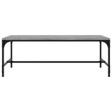 Tavolino da Salotto Grigio Sonoma 100x50x35cm Legno truciolato