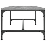 Tavolino da Salotto Grigio Sonoma 100x50x35cm Legno truciolato