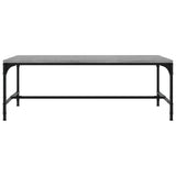 Tavolino da Salotto Grigio Sonoma 80x50x35 cm Legno truciolato