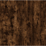 Tavolini 2pz rovere fumo 40x40x35 cm in Legno truciolato