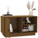 Mobile Porta TV ambra 70x34x40 cm in Legno Massello di Pino