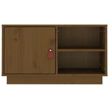 Mobile Porta TV ambra 70x34x40 cm in Legno Massello di Pino