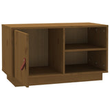 Mobile Porta TV ambra 70x34x40 cm in Legno Massello di Pino
