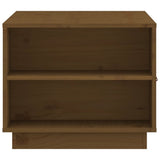 Tavolino da Salotto ambra 100x50x41cm in Legno Massello di Pino