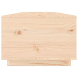 Tavolino da Salotto 100x50x35 cm in Legno Massello di Pino