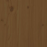 Comodino ambra 40x34x55 cm in Legno Massello di Pino